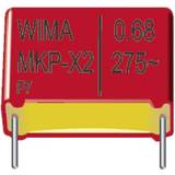 WIMA Elartikler WIMA MKP-X2 10uF 10% 305V RM 37,5 1 stk MKP-X2-støjfjernerkondensator med radial tråd 10 µF 305 V/DC 10 % 37.5 mm (L x B x H) 41.5 x 24 x 45.5 mm