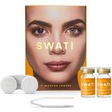 Brun Kontaktlinser Swati 6-Months Lenses Honey 1-pack