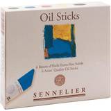 Hvid Oliemaling Sennelier Oil Stick Start Set 6-pack
