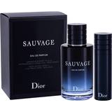 Dior Gaveæsker Dior Sauvage Gift Set EdP 100ml + EdP 10ml