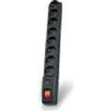 ACAR Stikdåser & Forlængerledninger ACAR Power strip S8 1.5M, black, 8 sockets