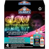 Lim Elmers Glow in the Dark Slime Sæt 4 stk
