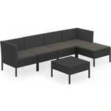 vidaXL 3094385 Loungesæt, borde inkl. 4 sofaer