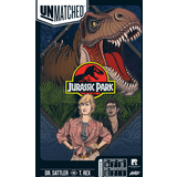 Dyr - Miniaturespil Brætspil Unmatched: Jurassic Park Dr. Sattler vs T Rex