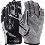 Amerikansk fodbold Wilson NFL Stretch Fit Receivers Glove - Black/Silver