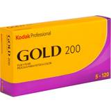Kodak Analoge kameraer Kodak Professional Gold 200 Film 120 5 Pack
