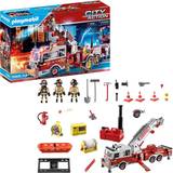 Brandmænd Legesæt Playmobil Rescue Vehicles Fire Engine with Tower Ladder