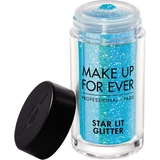 Blå Krops makeup Make Up For Ever Star Lit Glitter Small S204 Turquoise