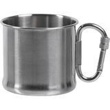 Mil-Tec Mug Stainless Steel Carabiner 500ml