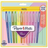 Hobbymaterialer Papermate Flair Pastel 12-Blister Assorted colors