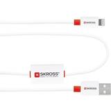 Rød Rejseadaptere Skross Buzz Alarm Kabel USB til Lightning
