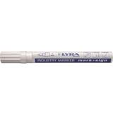 LYRA Marker penne LYRA 4040 Mærkepen, Farve Hvid