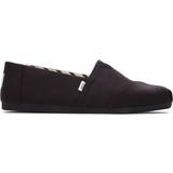 12 - Lærred Lave sko Toms Alpargata Shoes M - Black