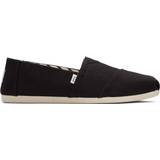 5 - Bomuld Lave sko Toms Alpargata Shoes M - Black