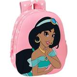 Disney Indvendig lomme Rygsække Disney 3D Skoletaske Jasmine Pink