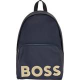 Hugo Boss Blå Rygsække Hugo Boss Structured-nylon backpack with contrast logo