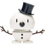 Eg - Hvid Brugskunst Hoptimist Snowman S Dekorationsfigur 8cm