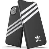 Adidas Covers med kortholder adidas iPhone 13 Etui Booklet Case Hvid