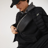 Lacoste Sort Bæltetasker Lacoste Men's Chantaco Soft Leather Bum Bag Size Unique size 000
