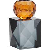 Gul Lysestager, Lys & Dufte Miss Etoile Me Crystal Lysestage 10.3cm
