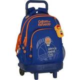 Orange Skoletasker Skolerygsæk med Hjul Compact Valencia Basket