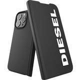 Diesel Sort Mobiltilbehør Diesel Core Booklet Cover (iPhone 13 Pro)