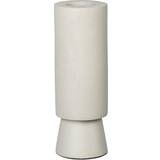 Hvid Lysestager, Lys & Dufte Cream Anker Stick Sand Candlestick