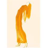 Gul Vægdekorationer Paper Collective The Saffron Dress 30x40 cm Plakat