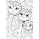 Mal-selv puslespil Anatolian Owls Family 260 Pieces