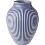 Blå Vaser Knabstrup Keramik Fluted Vase 12.5cm