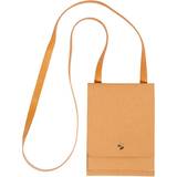 Brun - Trykknap Håndtasker Creativ Company Faux Leather Shoulder Bag - Light Brown
