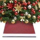 Hvid Juletræsfødder vidaXL skjuler til 48x48x25 cm rød og hvid Juletræsfod