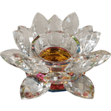 Glas Lysestager, Lys & Dufte Kasia Lilja Lotus Fyrfadsstage 5.5cm
