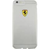 Ferrari Transparent Mobiletuier Ferrari Scuderia Semi-Hard case Bagsidecover til mobiltelefon termoplastisk polyuretan (TPU) gennemsigtig for Apple iPhone 7, 8