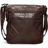 Pia Ries Skind Tasker Pia Ries Washed Medium Crossover Style 066 - Brown