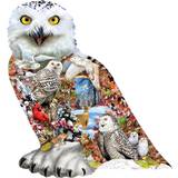 Sunsout Snowy Owl 650 Pieces
