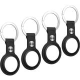Bronze Mobiltilbehør INF Airtag Case with Keychain 4-Pack