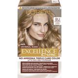 Tørt hår Permanente hårfarver L'Oréal Paris Excellence Universal Nudes 8U Universal Light Blonde 192ml