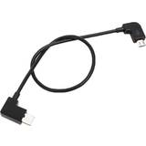 RC tilbehør 24.se Micro-Usb kabel til USB-C til DJI MAVIC PRO & SPARK remote fjernkontrol