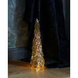 Sirius Dekorationer Sirius Kirstine Træ H 43 Cm Guld Juletræ