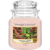 Yankee Candle Paraffin Lysestager, Lys & Dufte Yankee Candle Tranquil Garden Duftlys 411g
