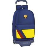 Skoletaske med hjul FC Barcelona Skoletaske med Hjul 905 FC Barcelona - Blå