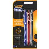 Bic Gelpen GelO Quick Dry blå sort rød 3stk pak