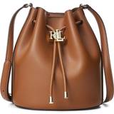 Brun - Skind Bucket Bags Lauren Ralph Lauren Medium Andie Drawstring Bag