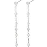 Pernille Corydon Ocean Earrings - Silver/Pearl
