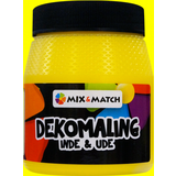 Akrylmaling Dekomaling gul 250 ml