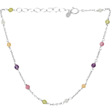 Ametyster Armbånd Pernille Corydon Rainbow Bracelet - Silver/Multicolour