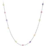 Gul Smykker Pernille Corydon Rainbow Necklace - Gold/Multicolour