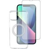 Apple iPhone 13 - Glas Mobilcovers 4smarts X-Pro 360° Protection MagSafe Case + Screen Protector for iPhone 13