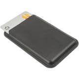 4smarts Mobiltilbehør 4smarts UltiMag Magnetisk Kortholder Anti RFID MagSafe Kompatibel Sort